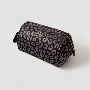 Kate Spade Leopard Chelsea Medium Cosmetic Bag